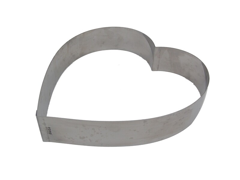 WELCOME RENA 160X50MM HEART SHAPE CAKE RING 40053
