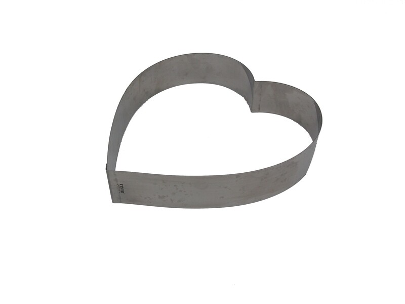 WELCOME RENA 140X50MM HEART SHAPE CAKE RING 40052