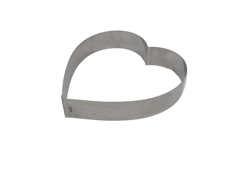 WELCOME RENA  220X50MM HEART SHAPE CAKE RING 40056