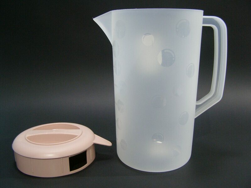 RSC/JJ 3LIT PLASTIC WATER JUG W/LID P18-118