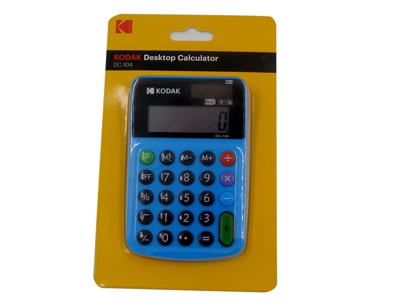 KODAK DC-104 8 DIGIT DESKTOP CALCULATOR KT-218AP