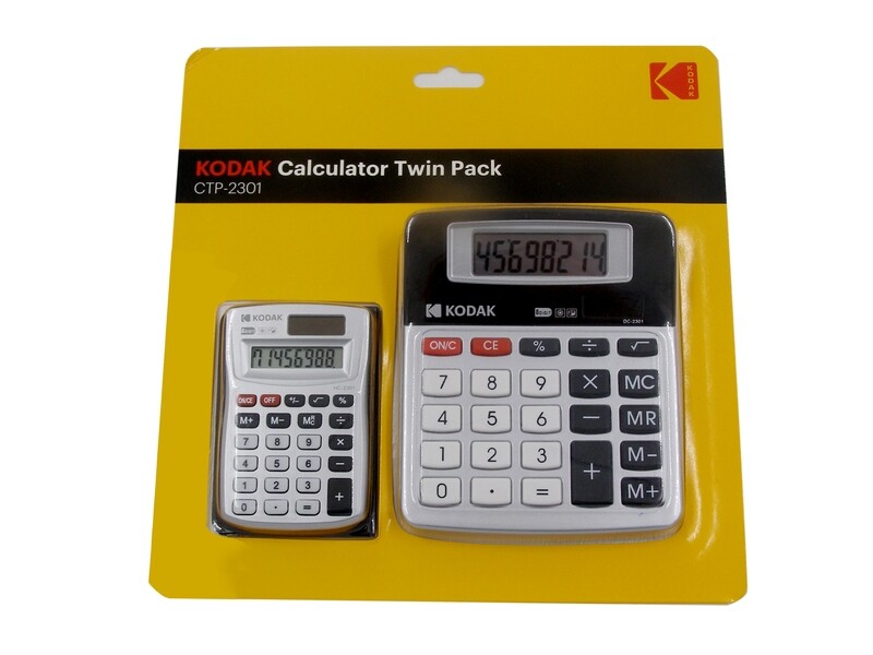KODAK CTP-2301 TWIN PACK CALCULATOR KT430AP/KC123A