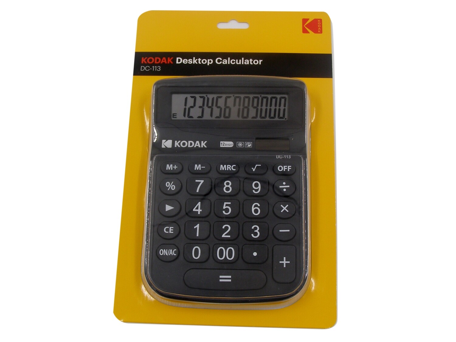 KODAK DC-113 12 DIGIT DESKTOP CALCULATOR KT-363AR