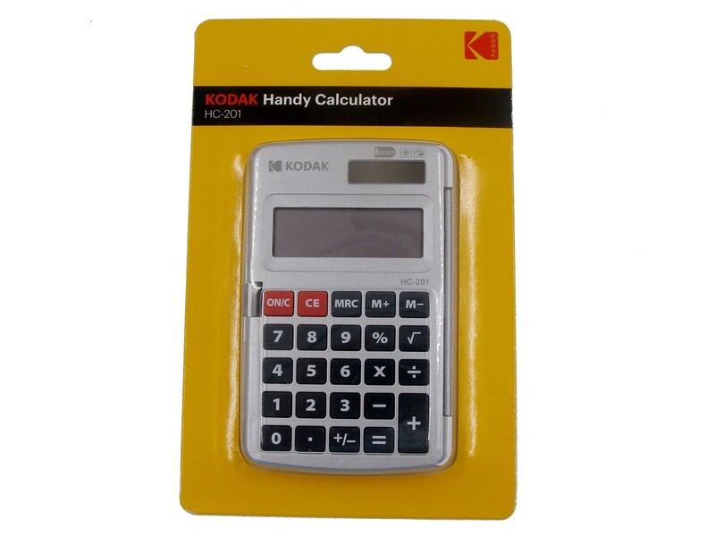 KODAK HC-201 8 DIGIT HANDY CALCULATOR KC-104AP