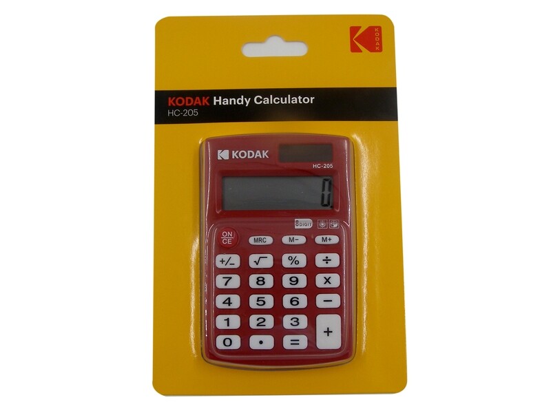 KODAK HC-205 8 DIGIT HANDY CALCULATOR KT-187AP