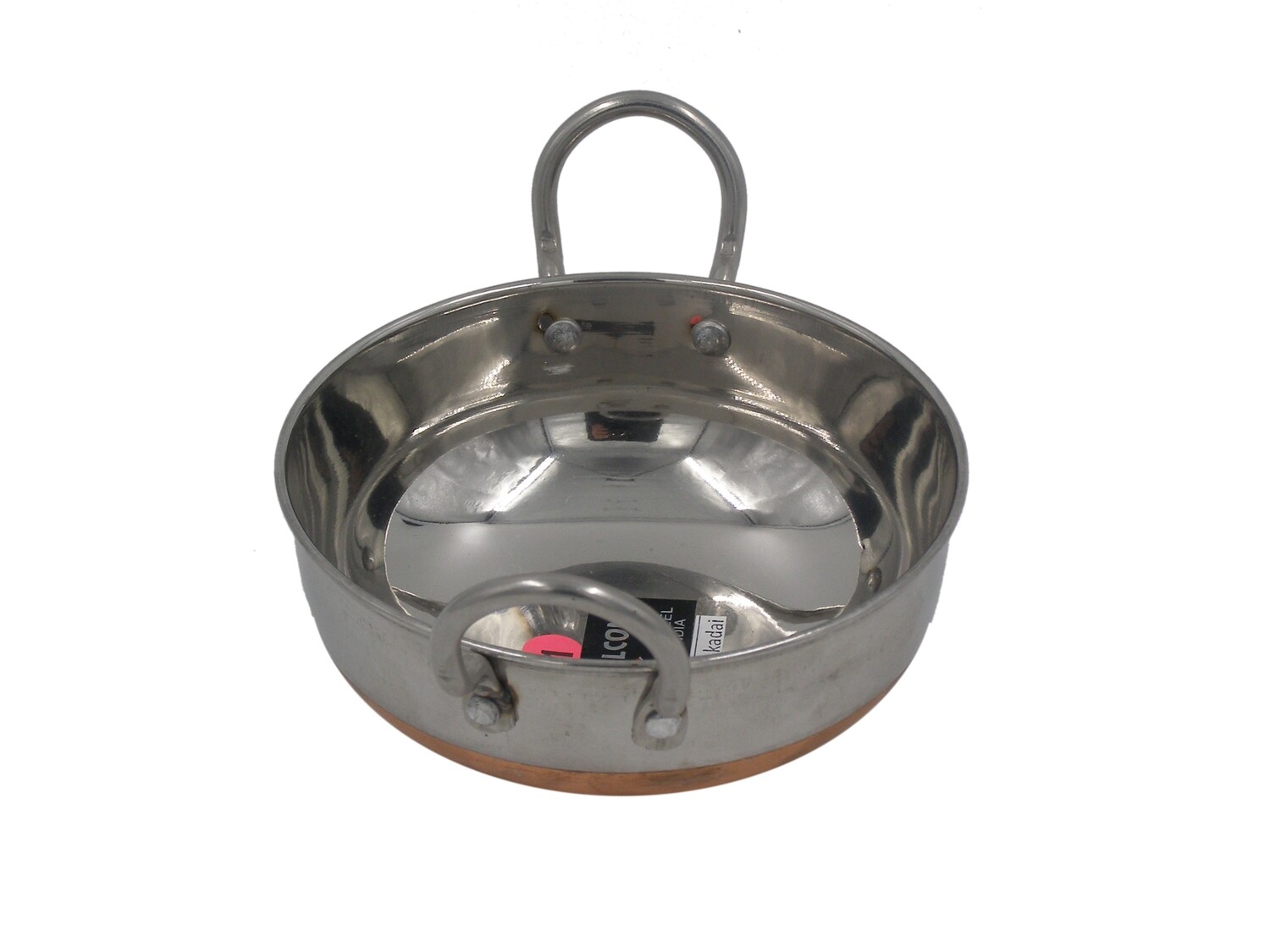 WELCOME SS COPPER BOTTOM KADAI NO.2