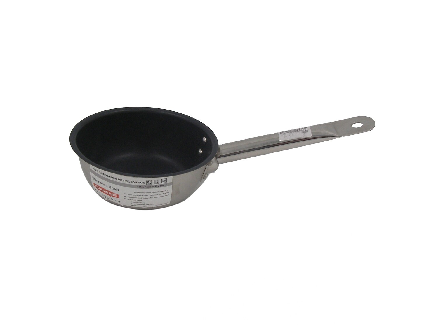 DURAWARE S/S 16X6CM 1LIT NON STICK SAUTE PAN 09181