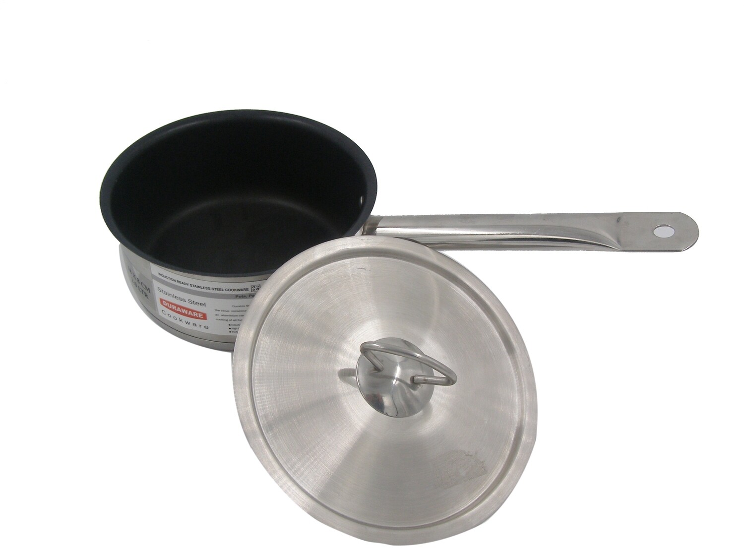 DURAWARE S/S 18X8CM LOW NON STICK SAUCE PAN 2LIT