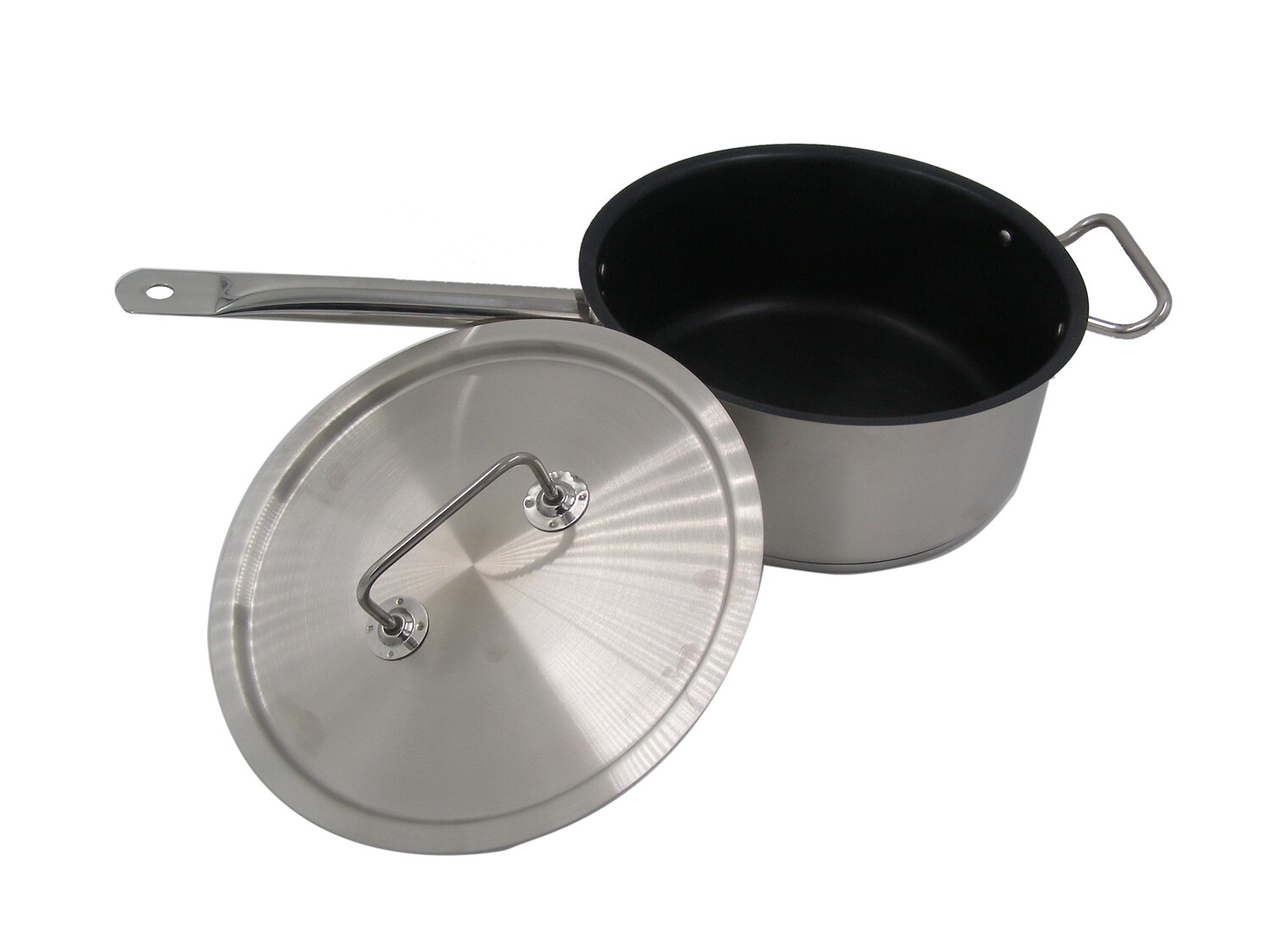 DURAWARE S/S 24X10.5CM LOW NON STICK SAUCE PAN 5LI