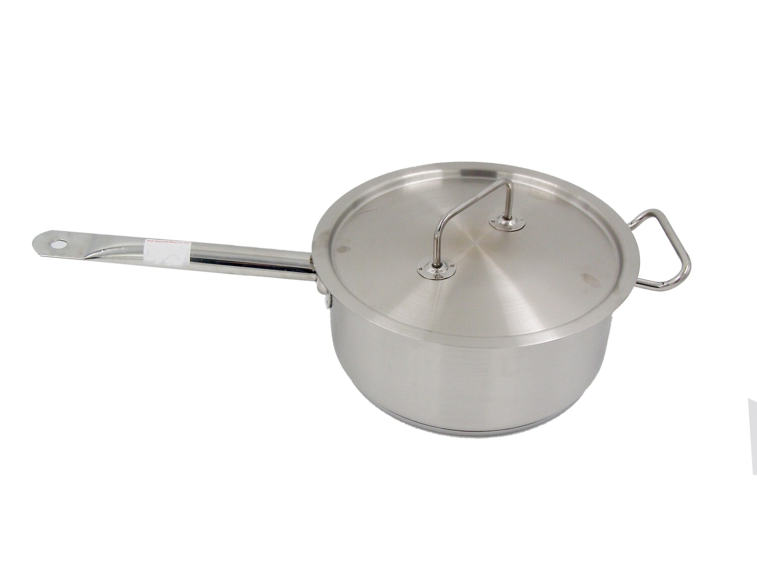 DURAWARE S/S 24X10.5CM LOW SAUCE PAN 5LIT W/LID