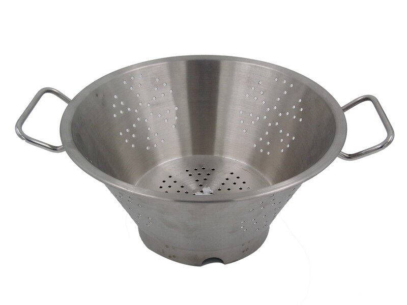 DURAWARE S/S 50X28CM 30.5LIT CONICAL COLANDER 8243