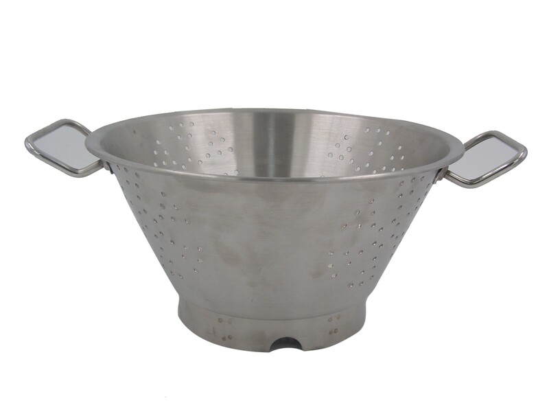 DURAWARE S/S 40X23CM 16LIT CONICAL COLANDER