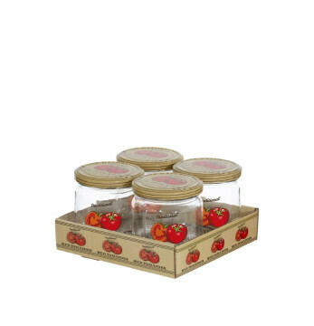 HEREVIN 4PCS 425CC TOMATO JAR SET 330357-151