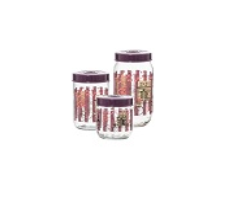 HEREVIN 3PCS PARIS CANISTER JAR SET 171600-059