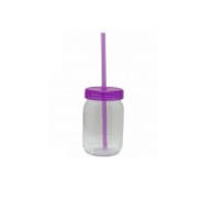 HEREVIN 370CC TUMBLER WITH STRAW GLASS 111724-000