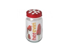 HEREVIN 1LIT STORAGE CANISTER COLOUR ASSTD