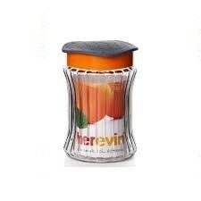 HEREVIN 1.5LIT STORAGE CANISTER WITH STRIPES