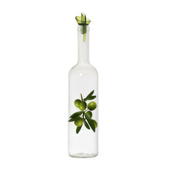 HEREVIN 700CC DECORATED OIL&amp;VINEGAR BOTTLE 151163