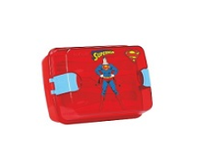 HEREVIN LUNCH BOX W/2 LOCKS CARTOON DESIGN