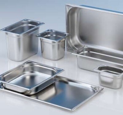 Stainless Steel GN Pans &amp; Lids