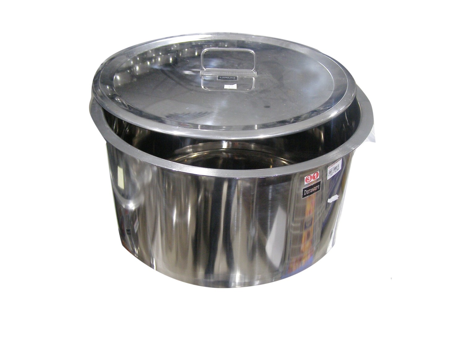 WELCOME SS COOKING POT FLAT W/LID NO.46