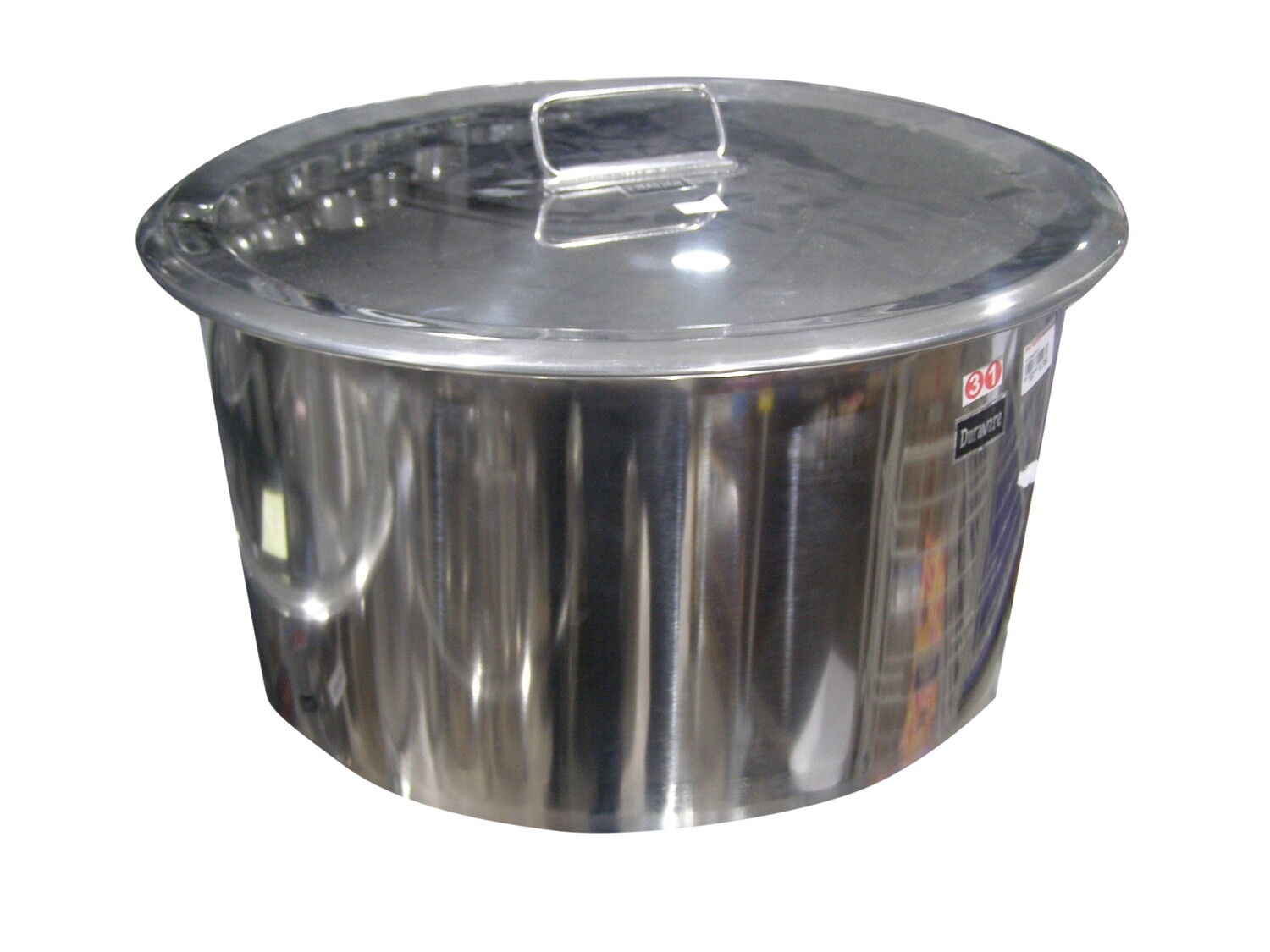 WELCOME SS COOKING POT FLAT W/LID NO.33