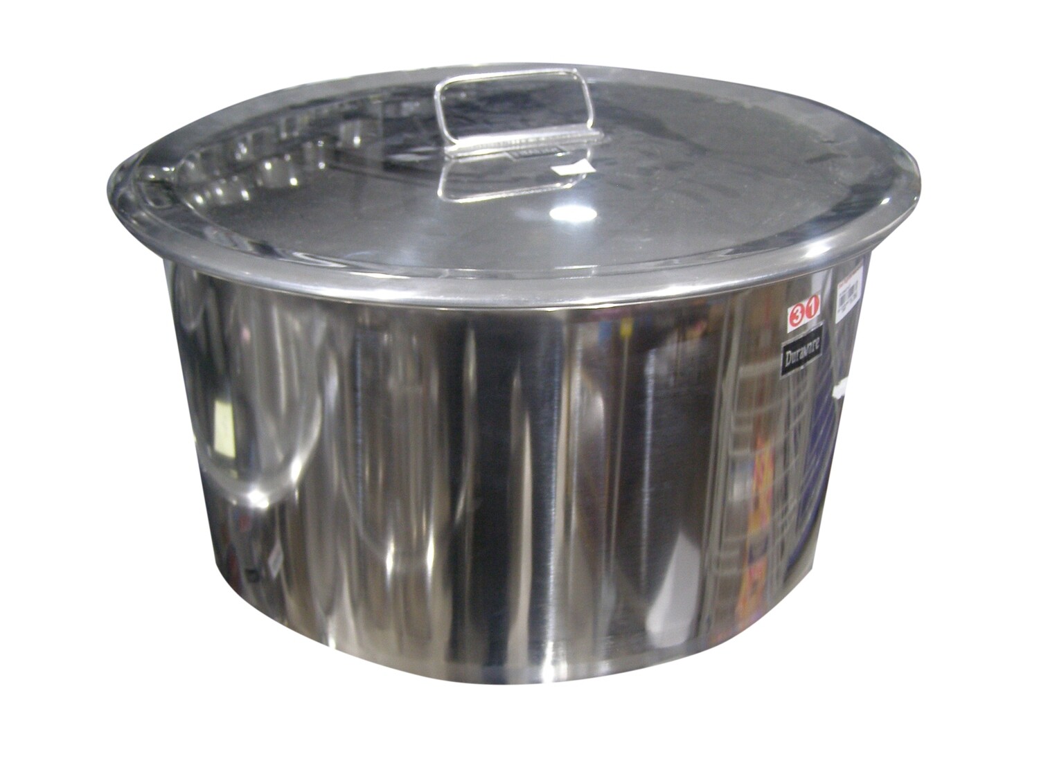 WELCOME SS COOKING POT FLAT W/LID NO.35