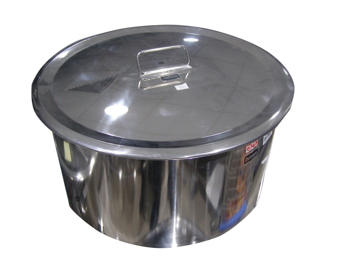 WELCOME SS COOKING POT FLAT W/LID NO.38