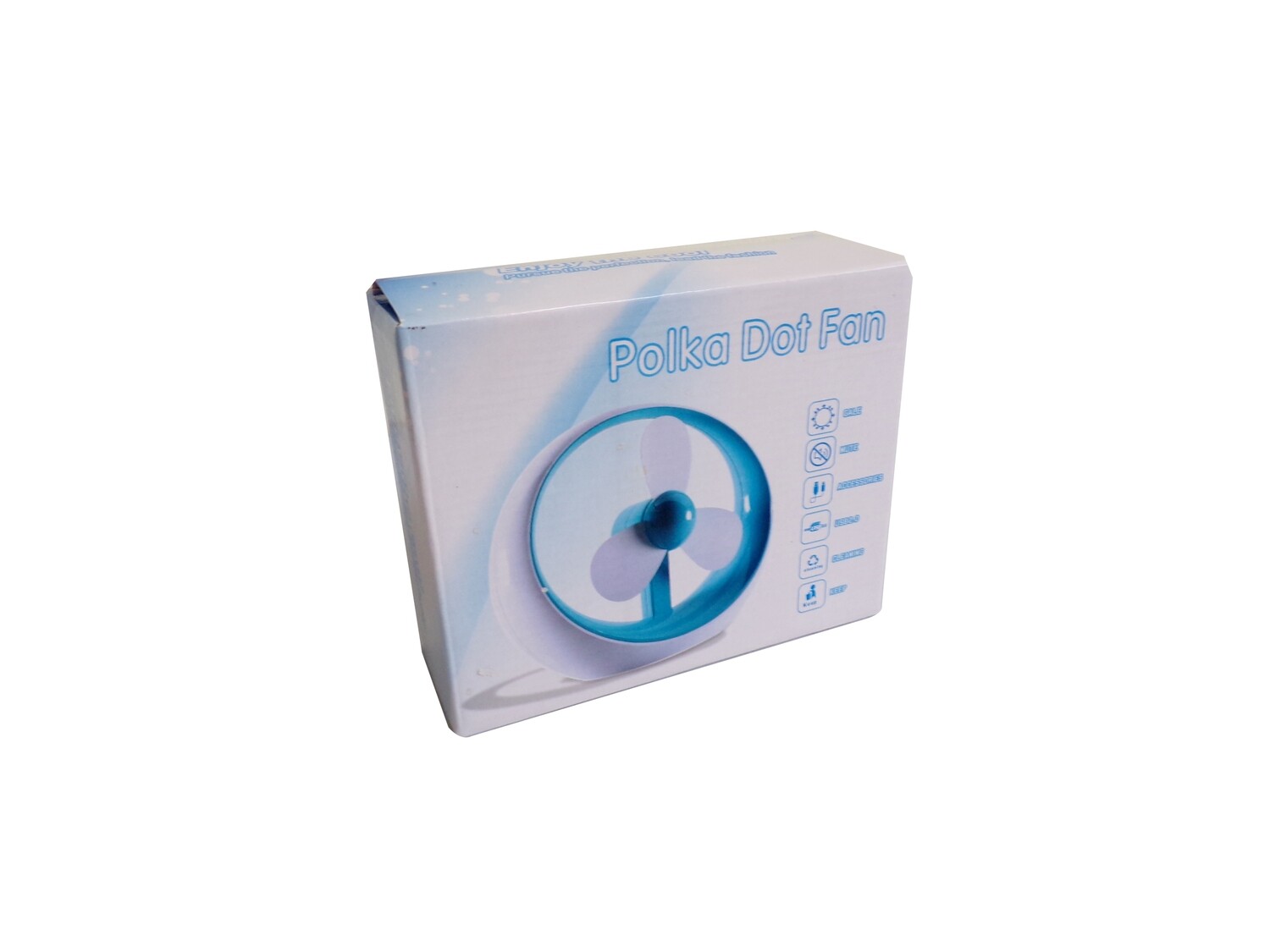RSC POLKA DOT OVAL FAN C14-096