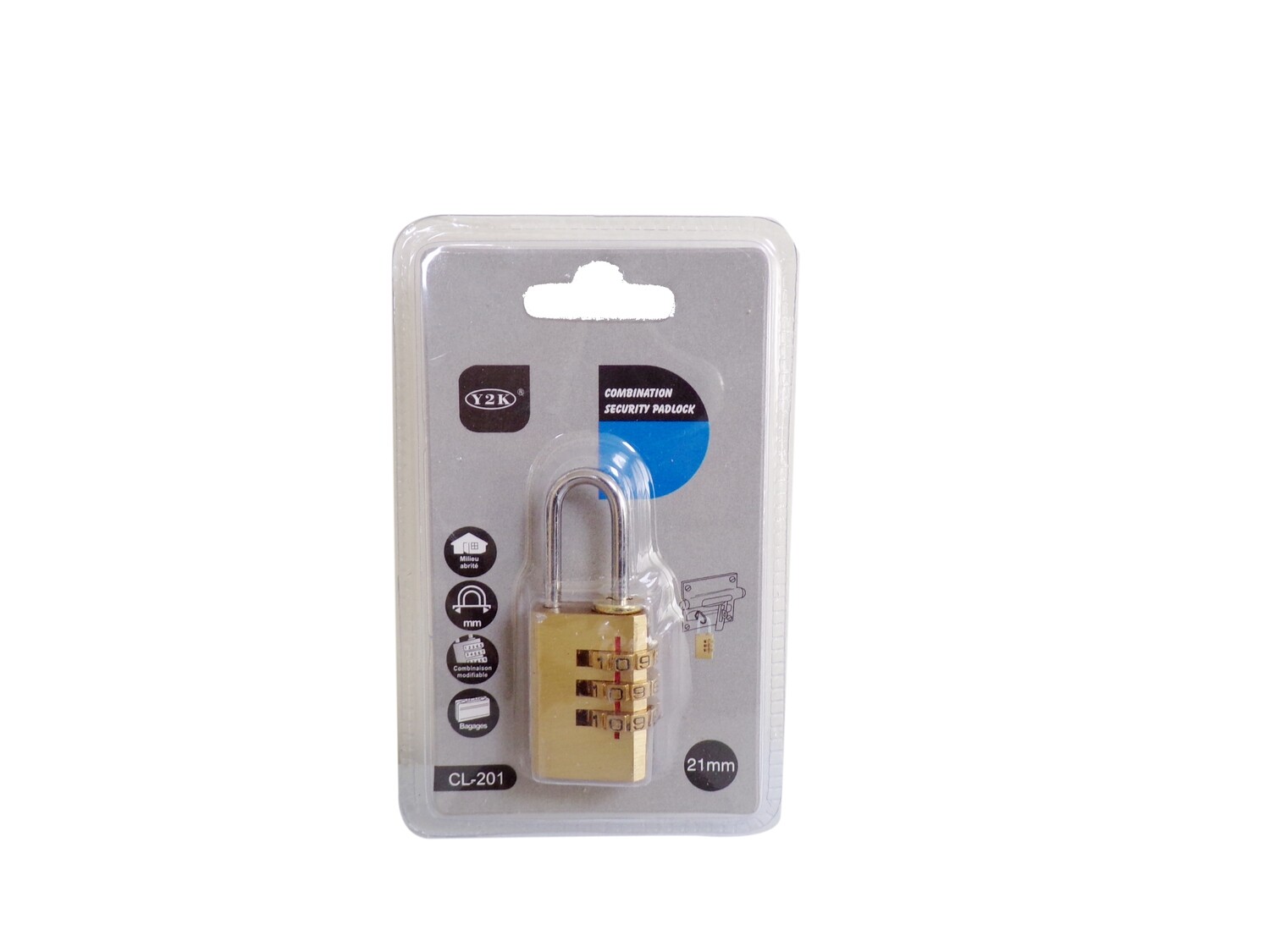 RSC COMBINATION PADLOCK SMALL CH-03A P18-603