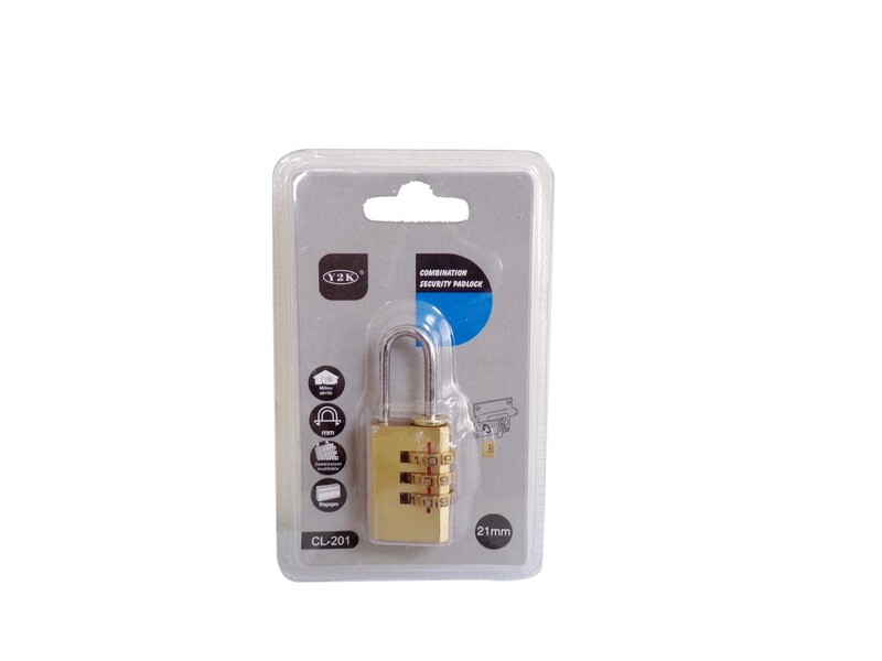 RSC COMBINATION PADLOCK SMALL CH-03A P18-603
