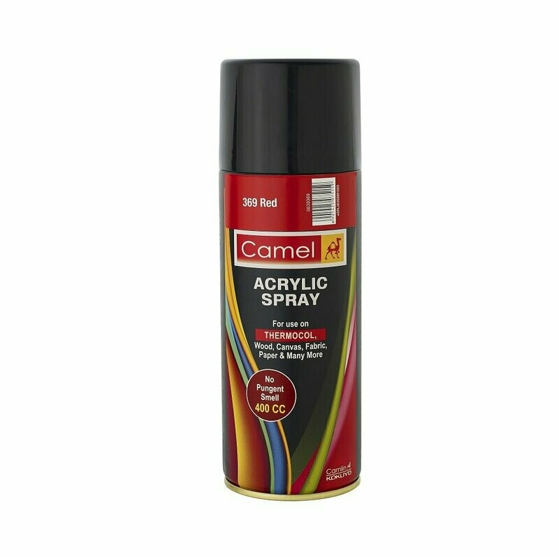 WELCOME/CAMEL 225GRM ACRYLIC SPRAY ASSTD