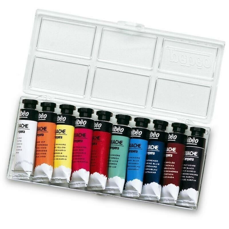PEBEO GOUACHE TEMPERA 10X10 ML 678000