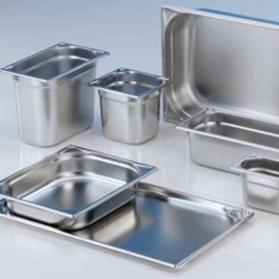 Stainless Steel GN Pans &amp; Lids