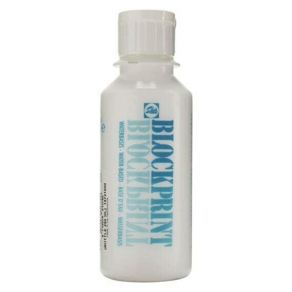 ROYAL TALENS 250ML BLOCKPRINT WATERBASE ASST COLOR, Colour: White 100
