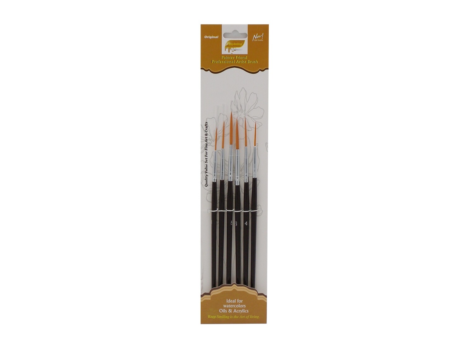 RSC KEEPSMILE 6PCS BRUSH LINER SET A6093 D19-54