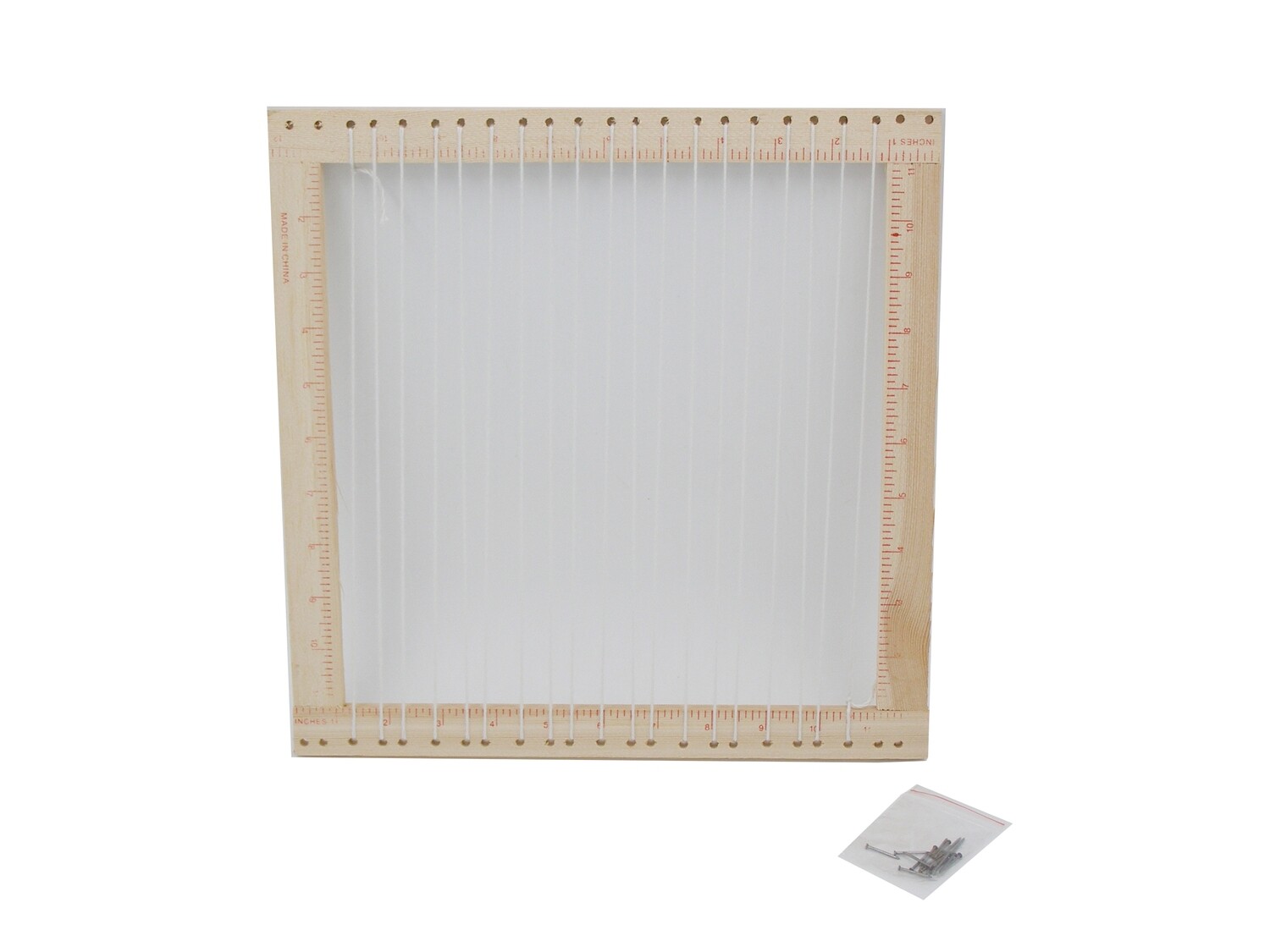 RSC 30X30CM WOODEN LOOM SQUARE D19-159