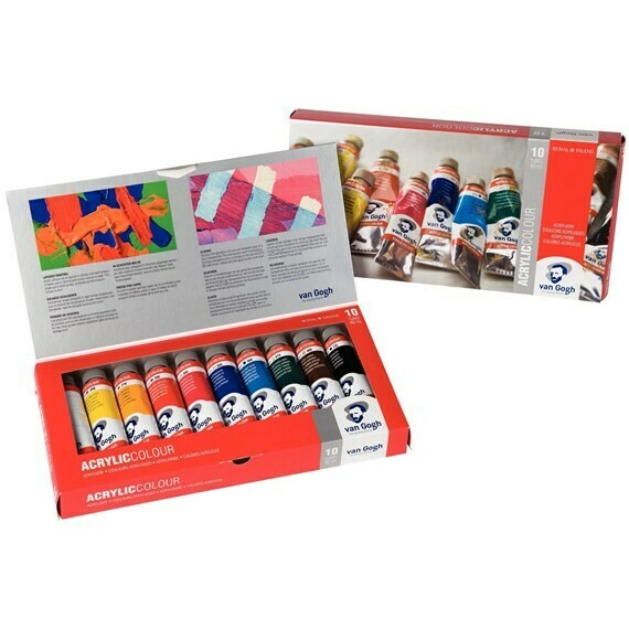 VAN GOGH 10X40ML ACRYLIC COLOR SET 22820510