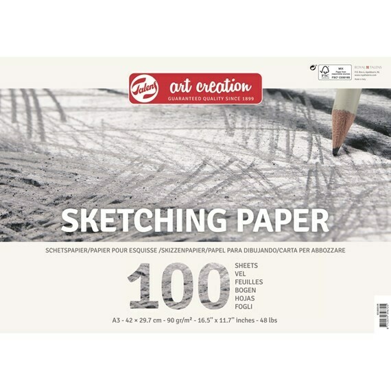 ROYAL TALENS A3 SKETCHING PAPER 100SHS 90GSM