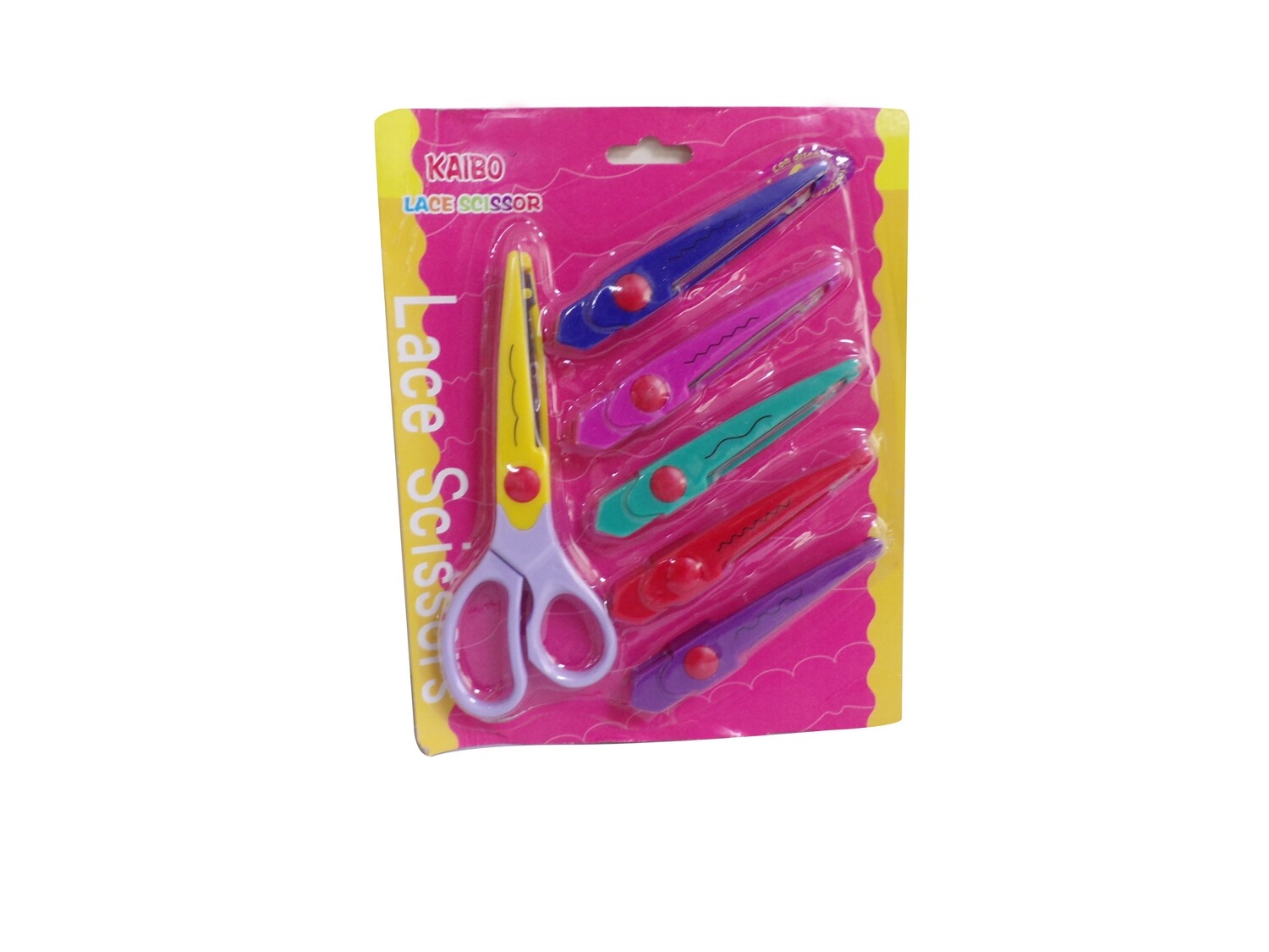 RSC KAIBO 6PCS CRAFT SCISSOR SET 6009-6 D18-210