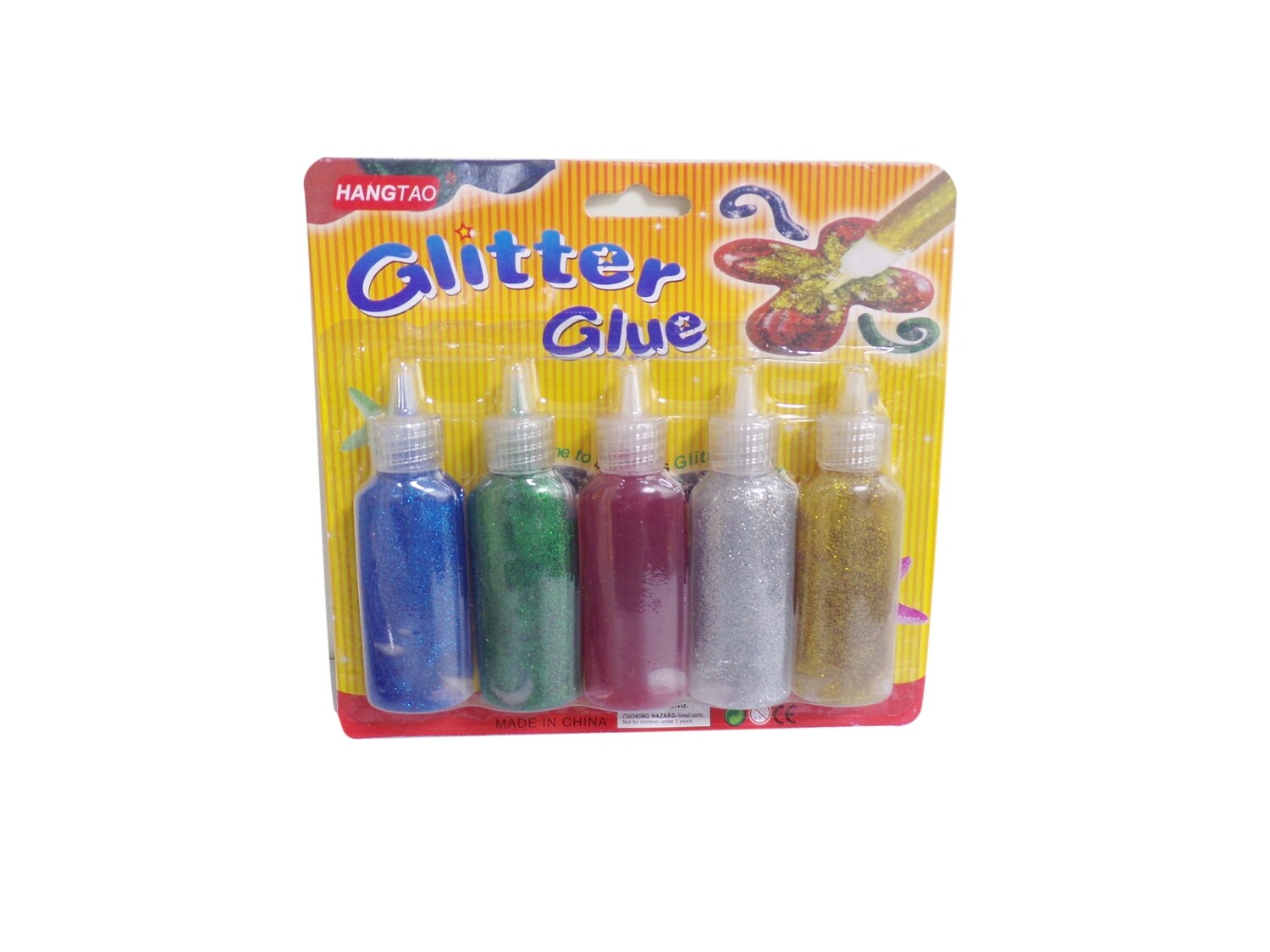 RSC PRINCESS 5PCS GLITTER GLUE SET NO-2205 D19-51
