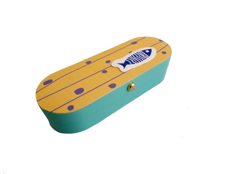 RSC FANCY HARD PENCIL CASE MEDIUM KAX1603 C17-119