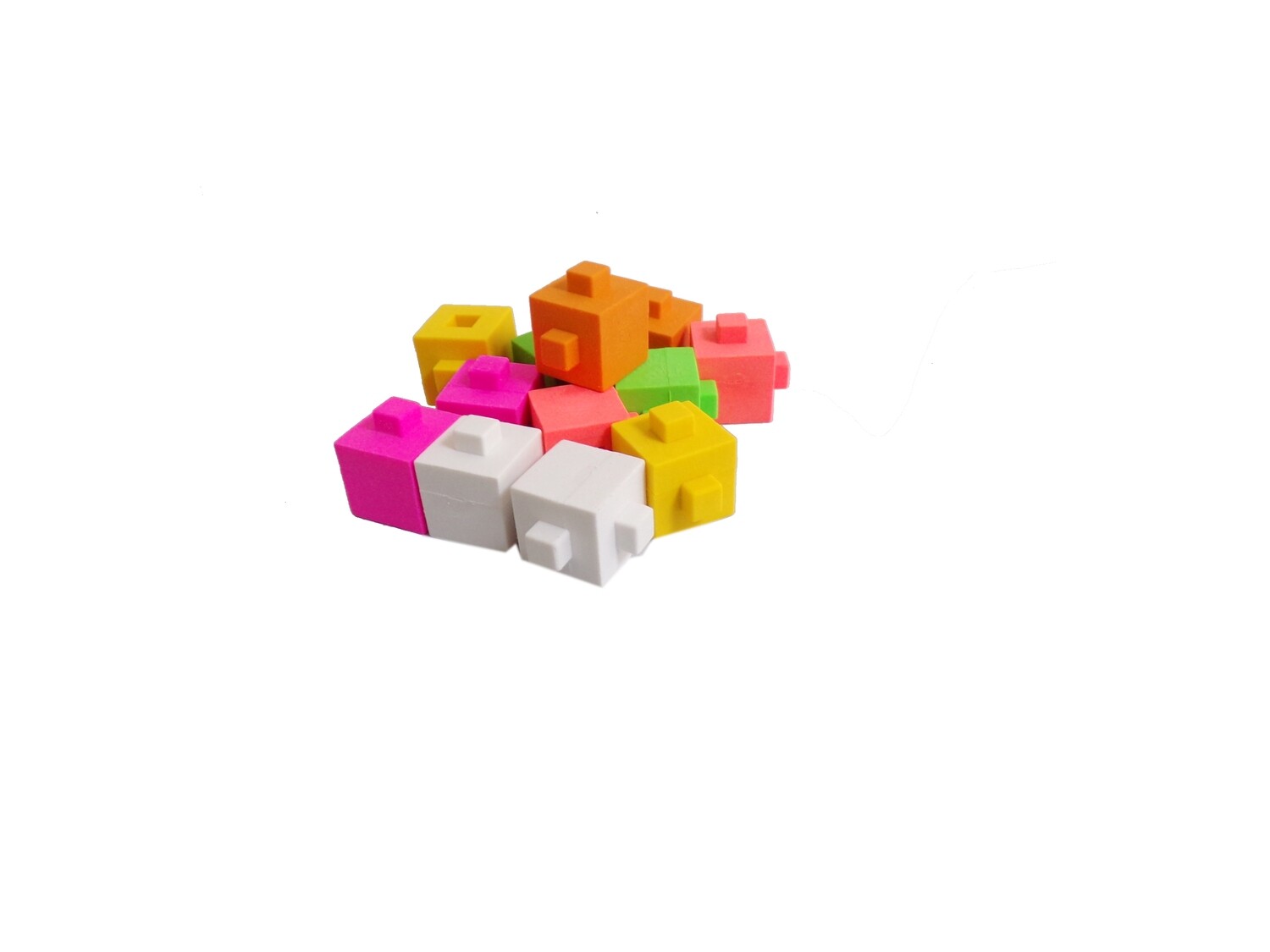 RSC 12PCS BRICKS ERASER SET D17-285