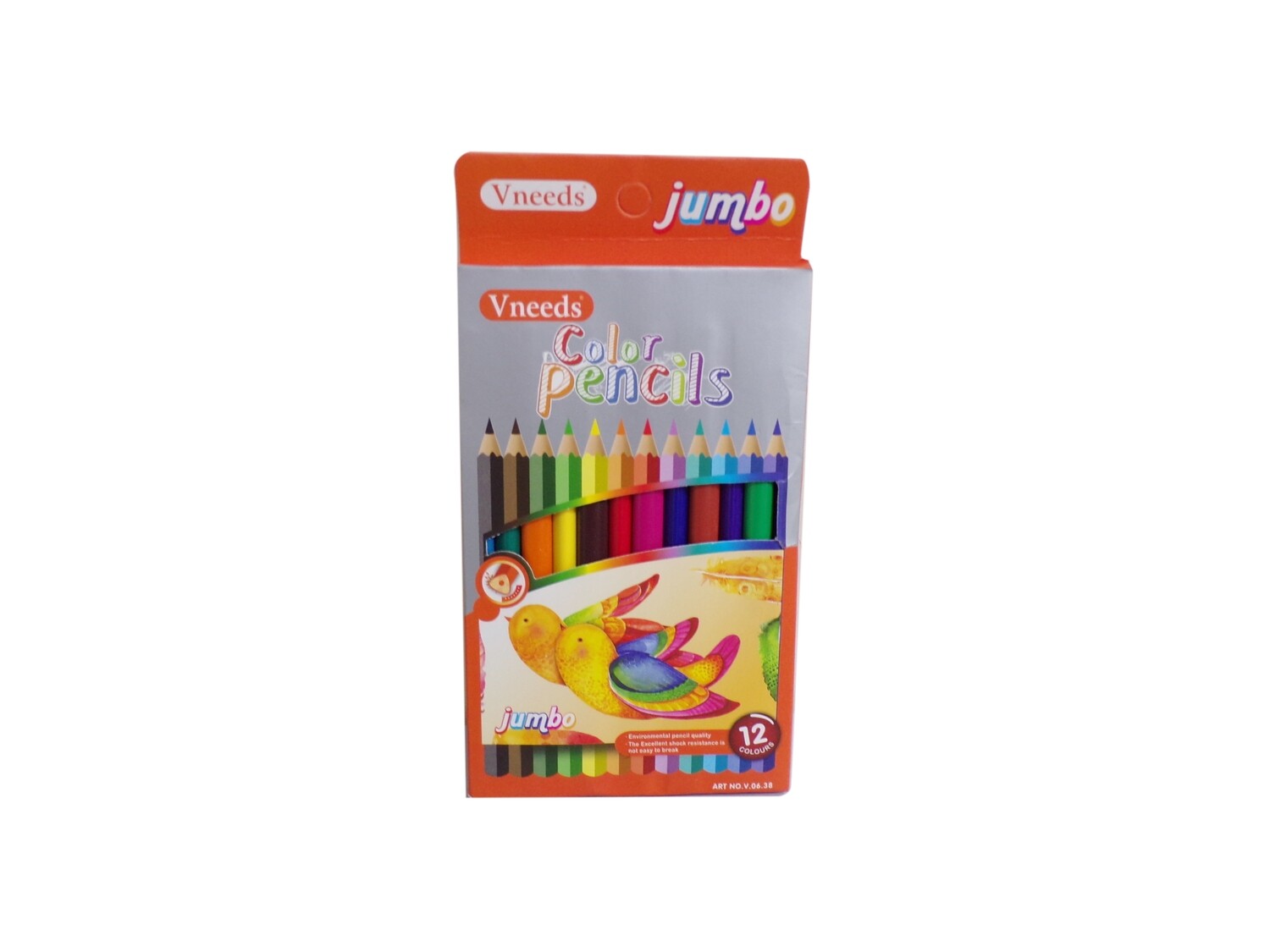 RSC VNEED 12PCS JUMBO COLOR PENCIL SET C19-215