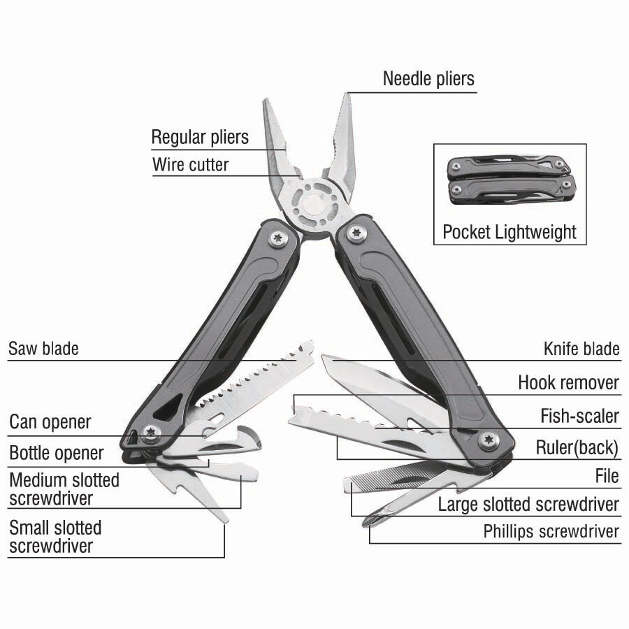 CALIPA - 15 IN 1 MULTIPURPOSE TOOL