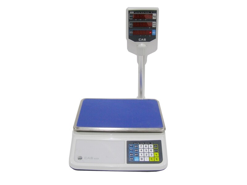 CAS PR PLUS-15P 15KG TABLE TOP WEIGHING SCALE POLE