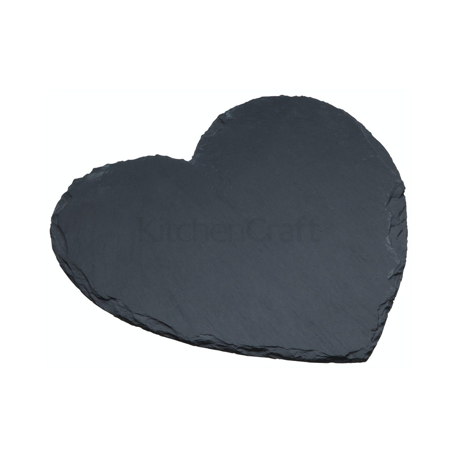 KC ARTESA 25CM HEART SHAPE SERVING SLATE ARTHRT