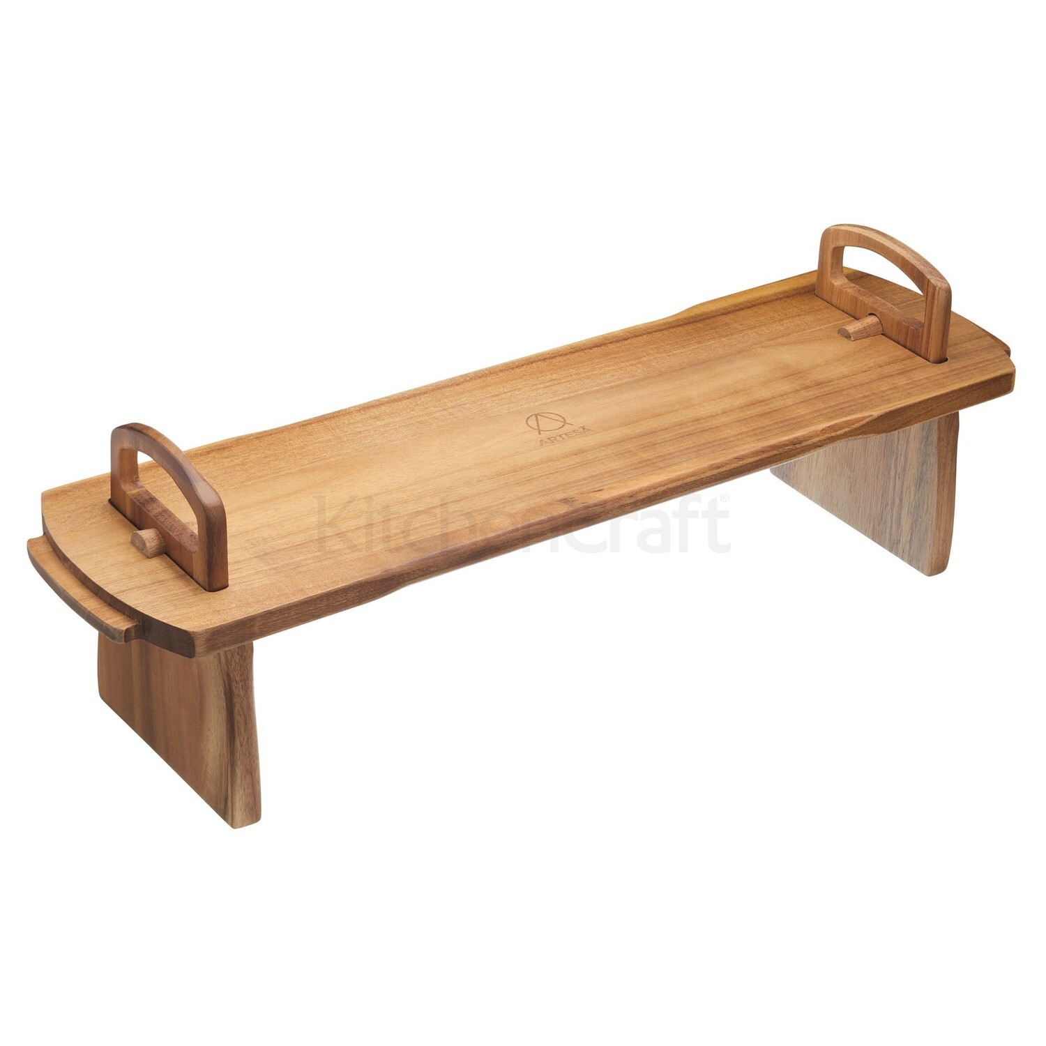 KC ARTESA 52X52X17CM LARGE FOOTED SERVING BOARD