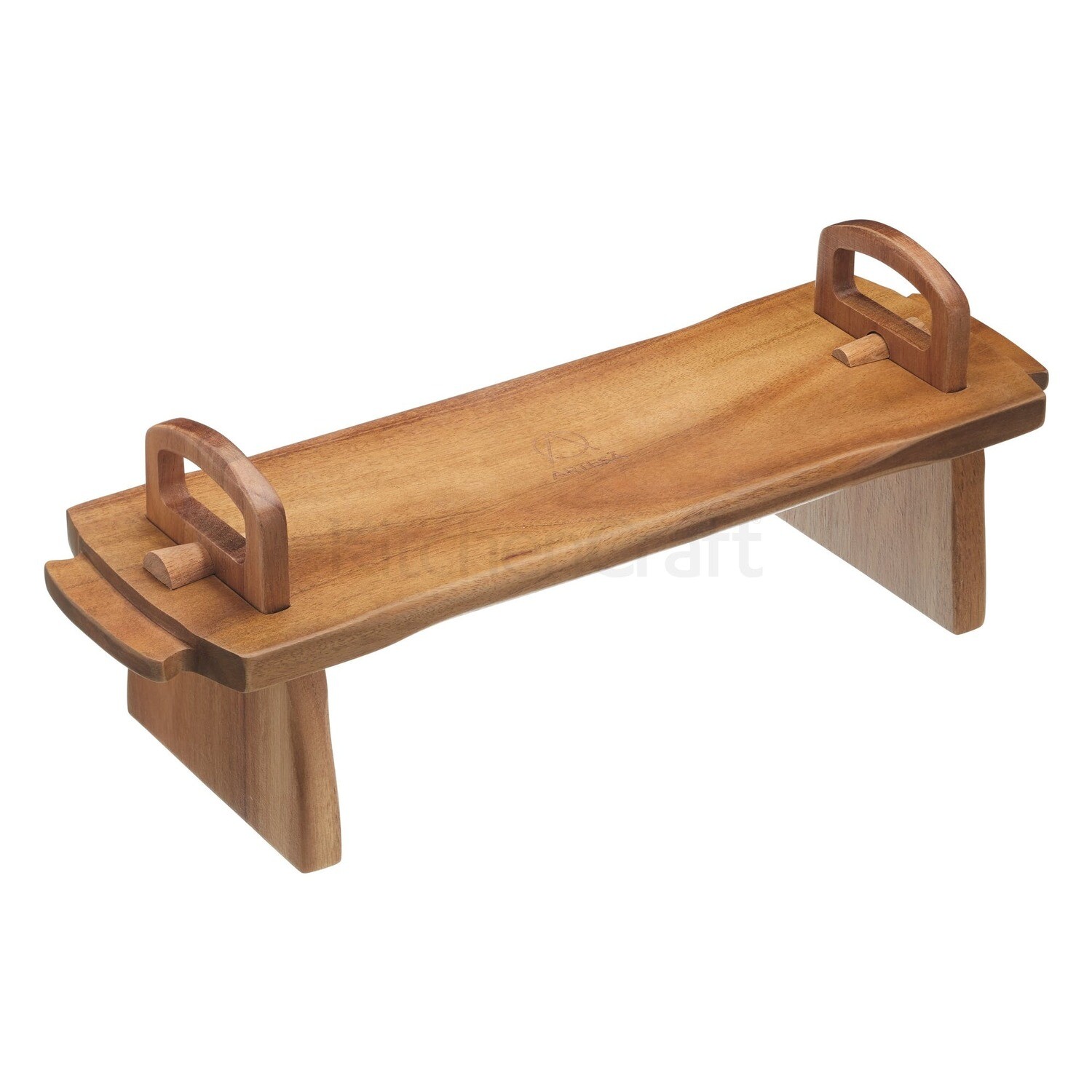 KC ARTESA 37X12X13CM MEDIUM FOOTED SERVING BOARD