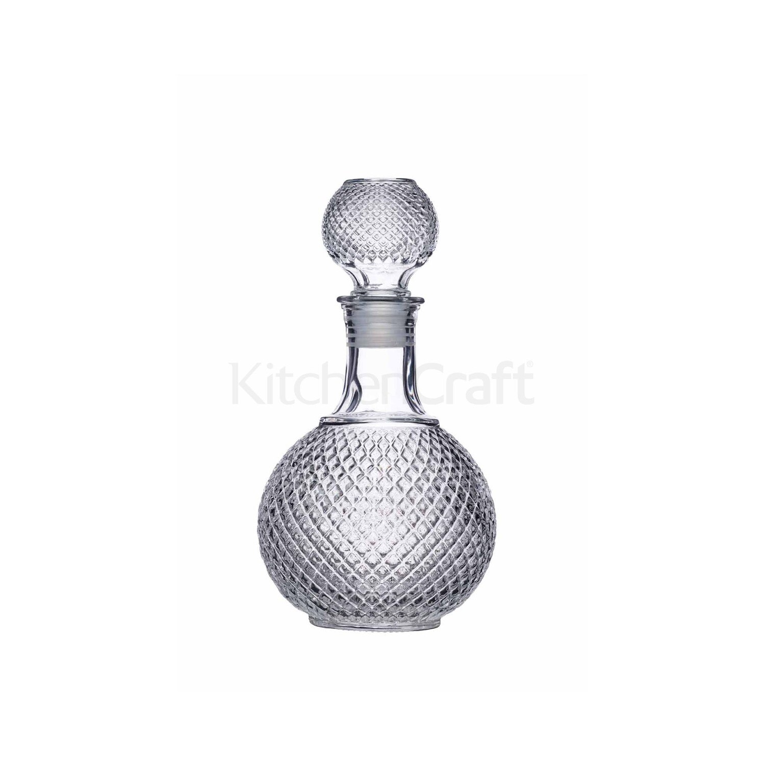 KC BARCRAFT 1LIT GLASS DECANTER BCDECRD